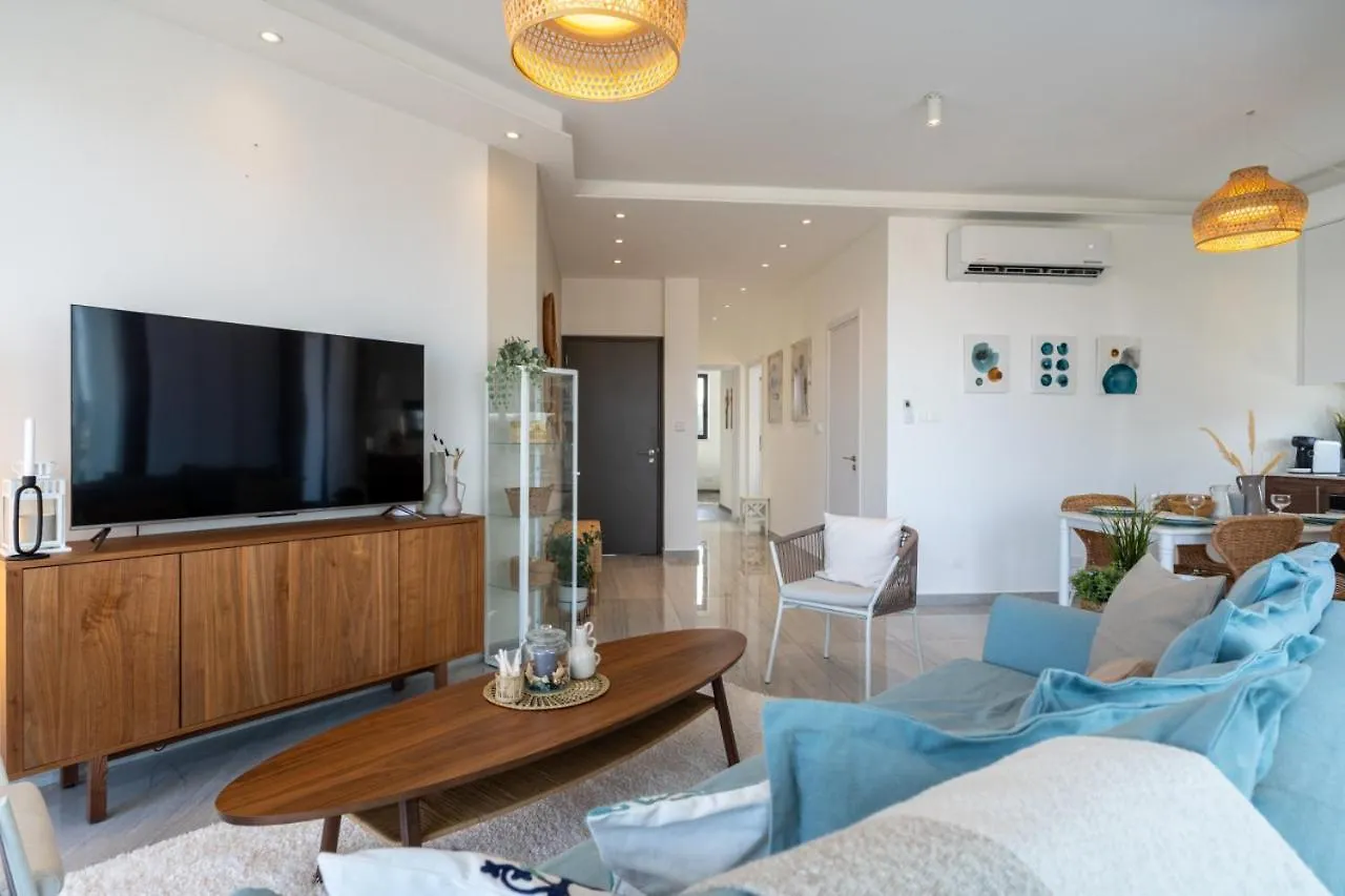 Marble 2-Bedroom Apartment In Larnaca Cyprus
